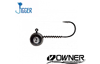 Джиг-головка Jigger Owner Jig-28 5/0 40гр (3шт/уп)