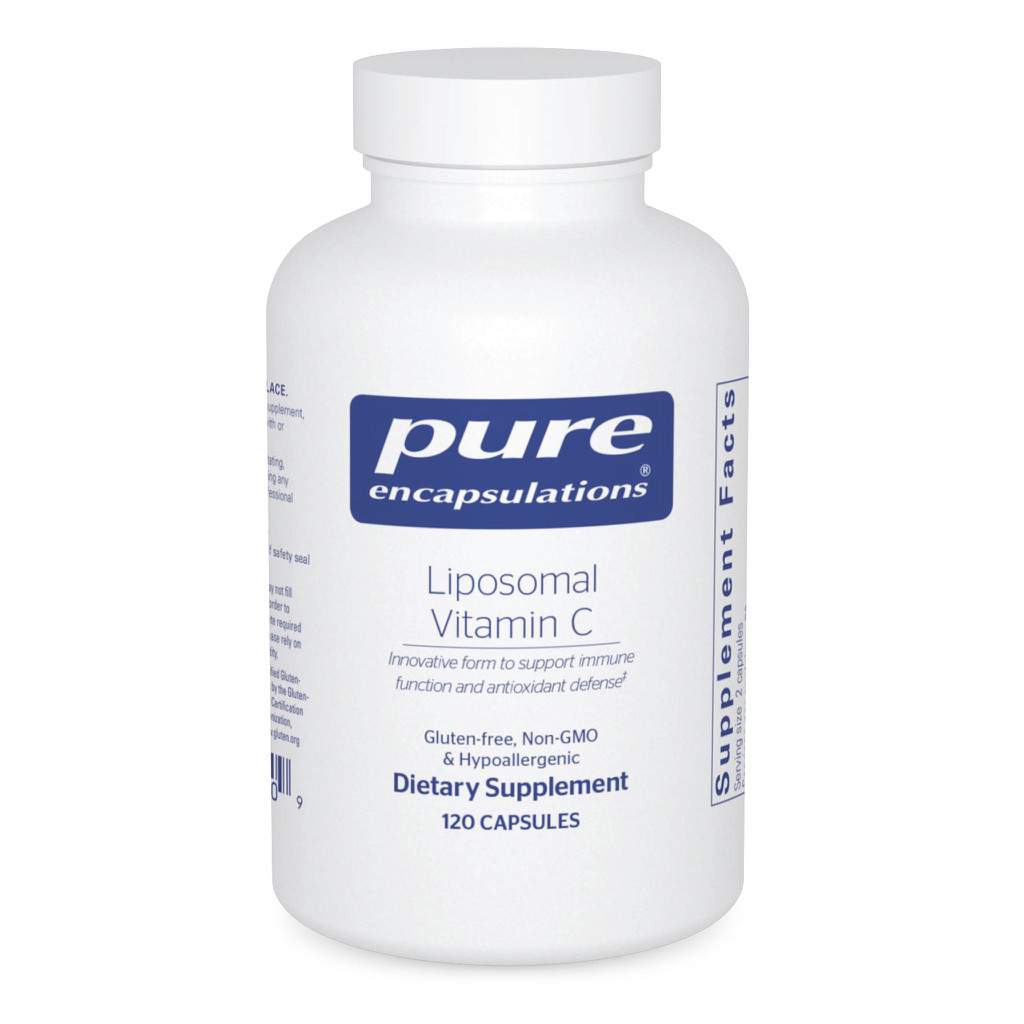Pure Encapsulations Liposomal Vitamin C/ліпосомальний вітамін C 120 капсул. BX345, фото 1