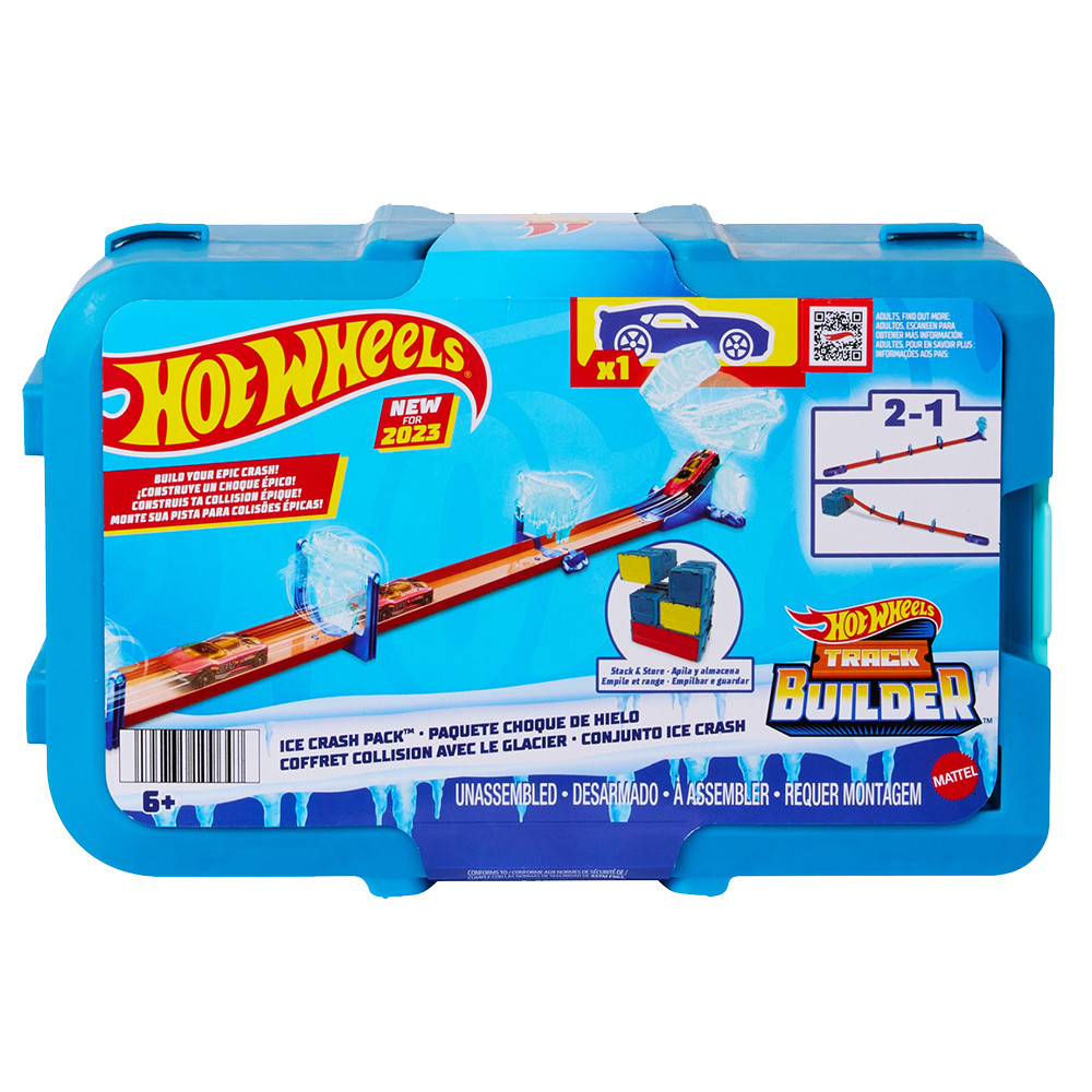 Трек Hot Wheels Track builder Крижане зіткнення (HKX40)