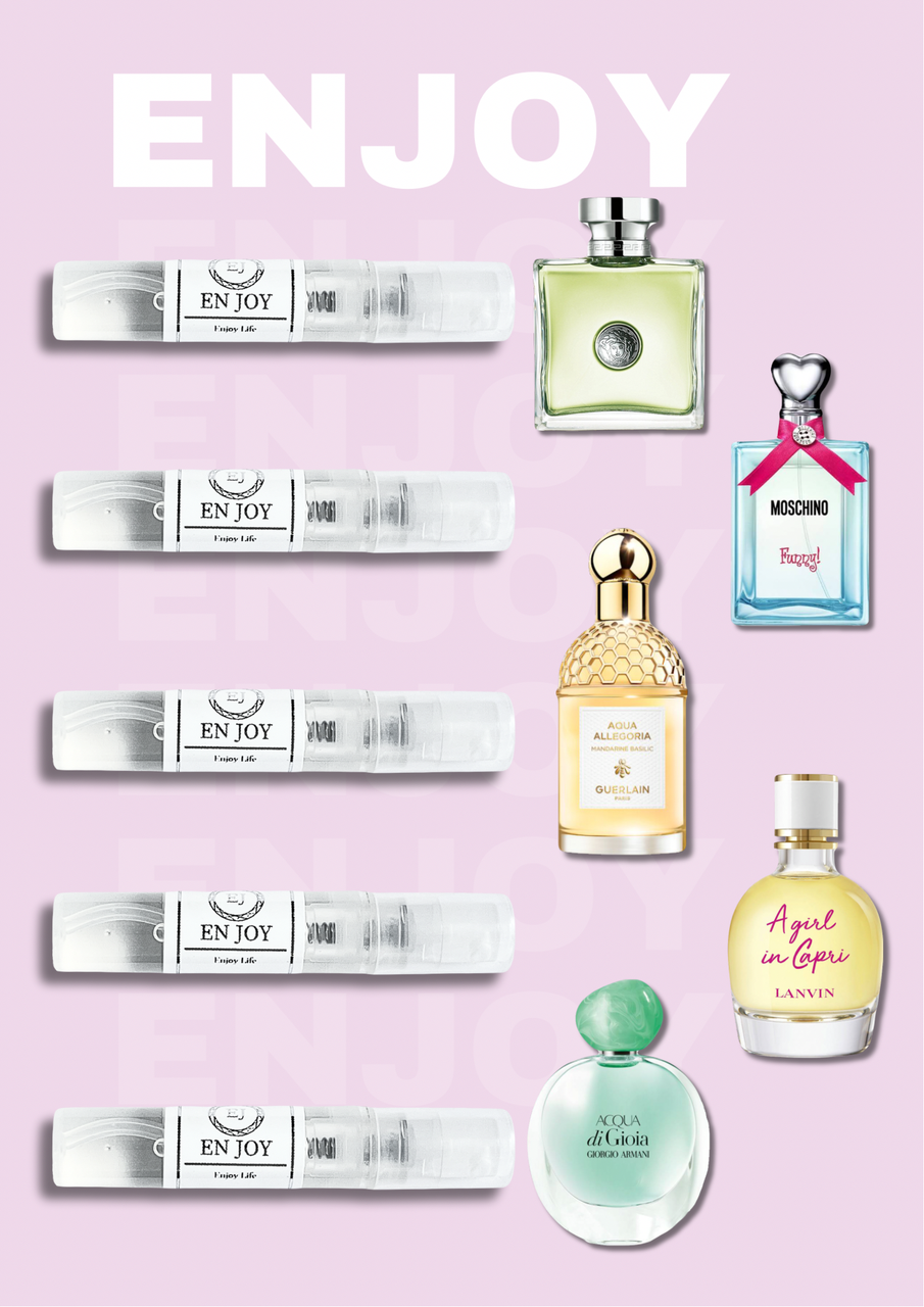 Набір пробників парфумів з ароматом Цитруси люксових парфумів, жіноча Елітна наливна парфумерія