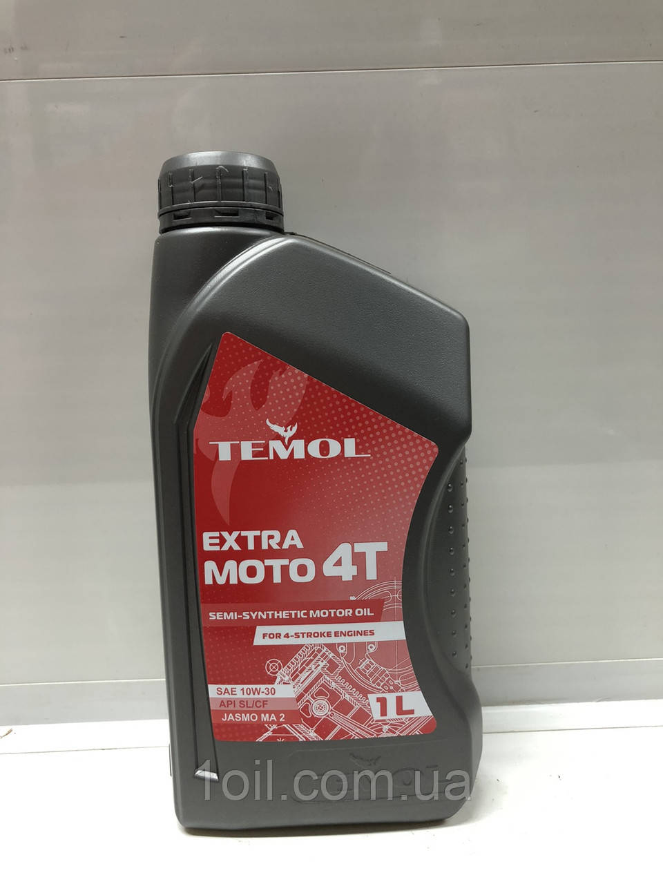 Олія чотиритактна TEMOL EXTRA 4T (мото та генератори) 10W-30 1л