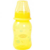 Бутылочка для кормления, 125 мл, 0 месяцев, желтый [tsi140945-TCI]