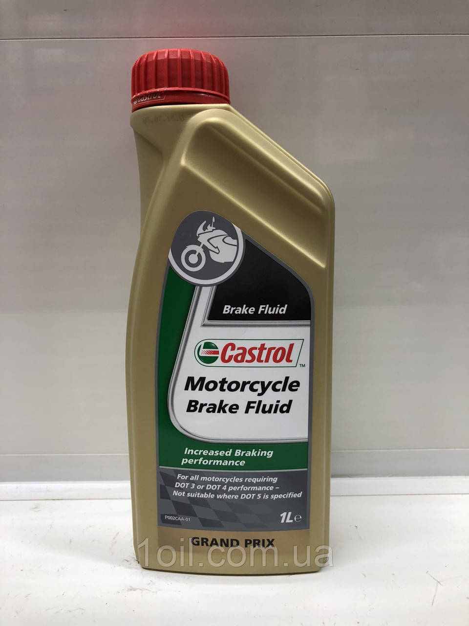 Тормозна рідина Castrol Brake Fluid (Motorcycle) DOT-4 1l