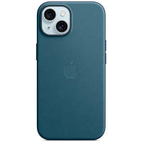 Чехол для мобильного телефона Apple iPhone 15 FineWoven Case with MagSafe Pacific Blue (MT3G3ZM/A) - Вища