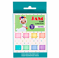 Набір пластики Lovely 12 кольорів по 20г Jam Clay ROSA TALENT