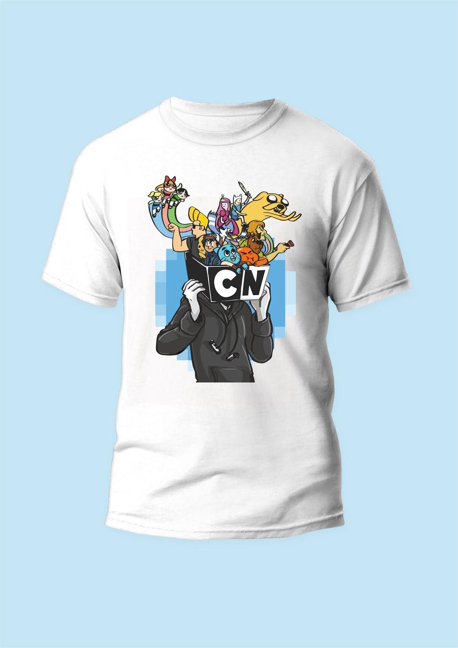 Футболка YOUstyle Cartoon Network 1111 White