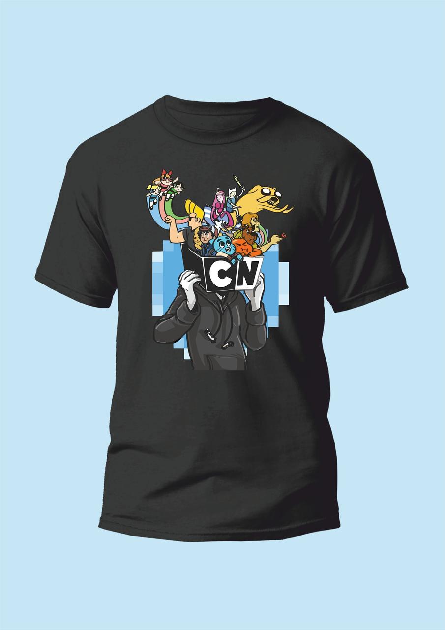 Футболка YOUstyle Cartoon Network 1111 Black