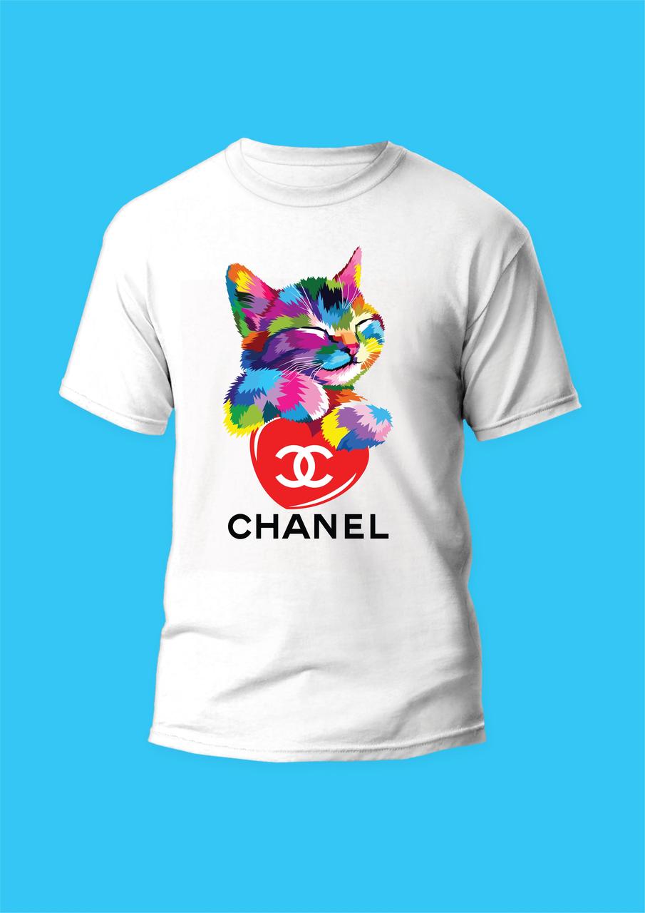 Футболка YOUstyle Cat 1112 White
