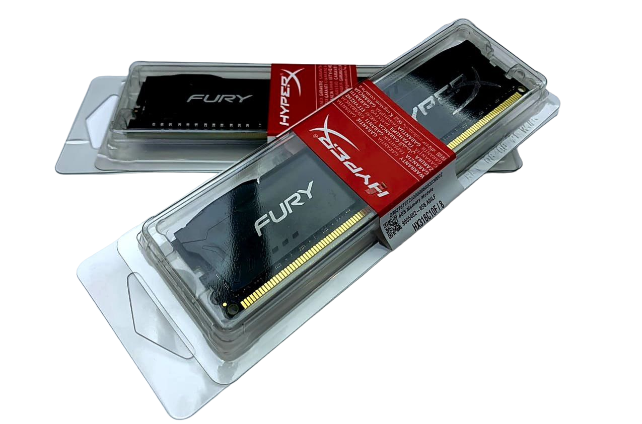 Оперативна пам'ять DDR3 8GB 1600MHz PC3-12800 Kingston Hyper X Fury (HX316C10F/8) нова Гар.12міс!