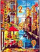 Набір для вишивання за нанесеною на канву схемою"Venetian scene". AIDA 14CT printed 55*72 см, фото 4