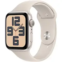 Смарт-годинник Apple Watch SE 2 GPS 44mm Starlight Aluminium Case with Starlight Sport Band M/L (MRE53)