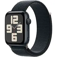 Смарт-часы Apple Watch SE 2 GPS 44mm Midnight Aluminium Case with Midnight Sport Loop (MREA3)