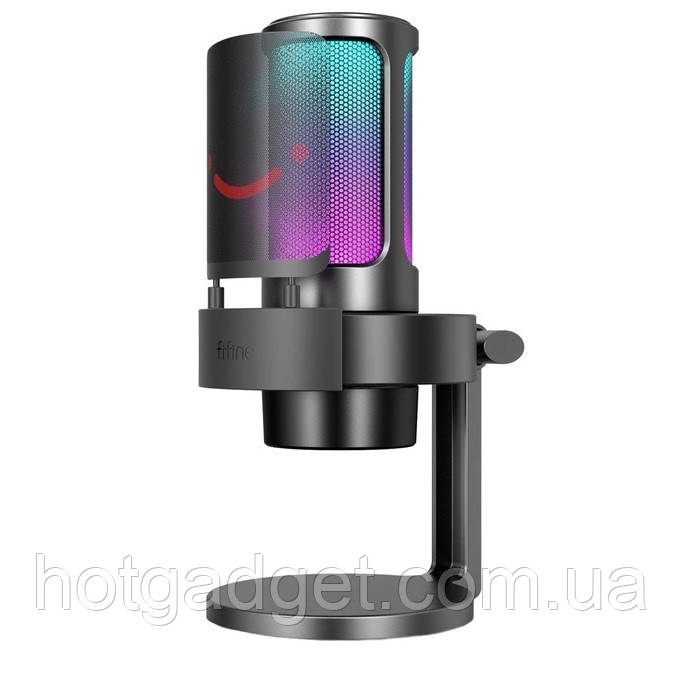 Мікрофон конденсаторний Fifine A8 RGB, фото 1