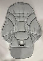 Чохол DavLu до стільчика для годування Peg Perego Siesta Світлий сірий (Ch-n-4-1)