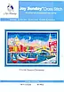 Набір для вишивання за нанесеною на канву схемою "Venice Christmas". AIDA 14CT printed 56*38 см, фото 3
