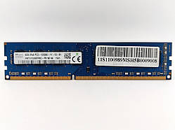 Оперативна пам'ять SK Hynix DDR3 8Gb 1600MHz PC3-12800U (HMT41GU6BFR8C-PB) Б/В