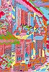 Набір для вишивання за нанесеною на канву схемою "Seaside Cafe 2". AIDA 14CT printed, 30*21 см, фото 6