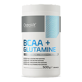 BCAA + Glutamine OstroVit 500 г Апельсин
