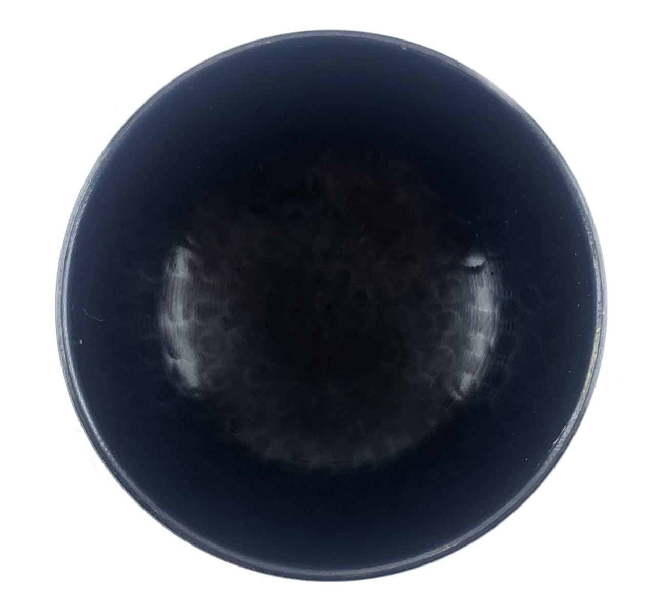 Тибетская бронзовая поющая чаша черная 10см (34863) - фото 3 - id-p2008641825