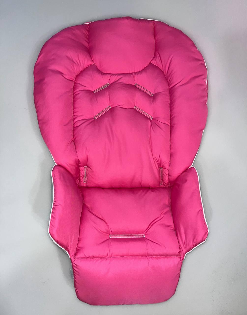 Чохол DavLu до стільчика для годування Chicco Polly 2 в 1 Малиновий (Ch-n-3-9)