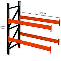 Паллетный стеллаж PR-Super Heavy (2500x2500x1100-1-2)