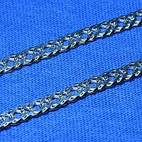 Срібний ланцюжок Подвійний Ромб, ширина 5 мм 90106208043