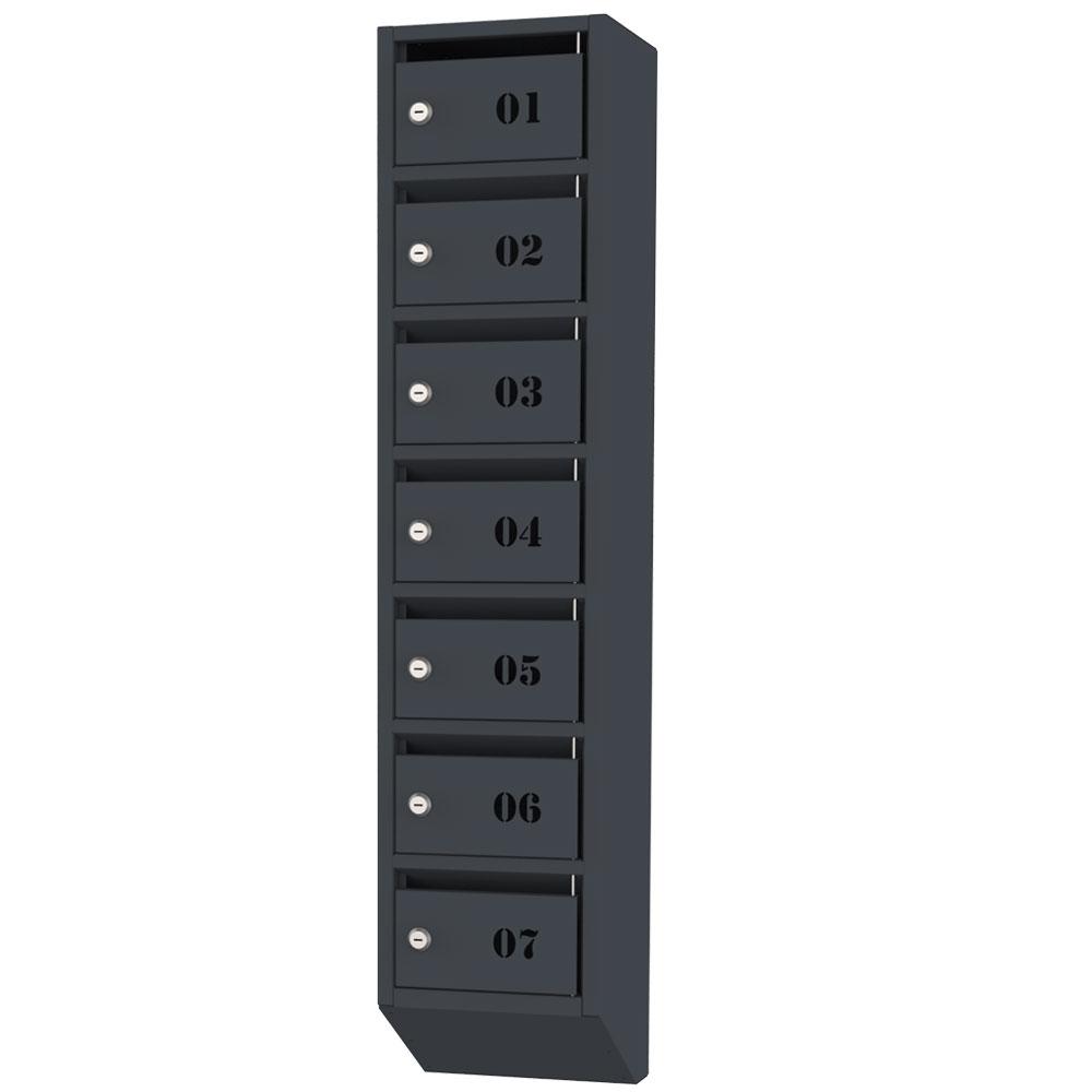 Поштова скринька «Hold» (HPB-07) графіт, фото 1