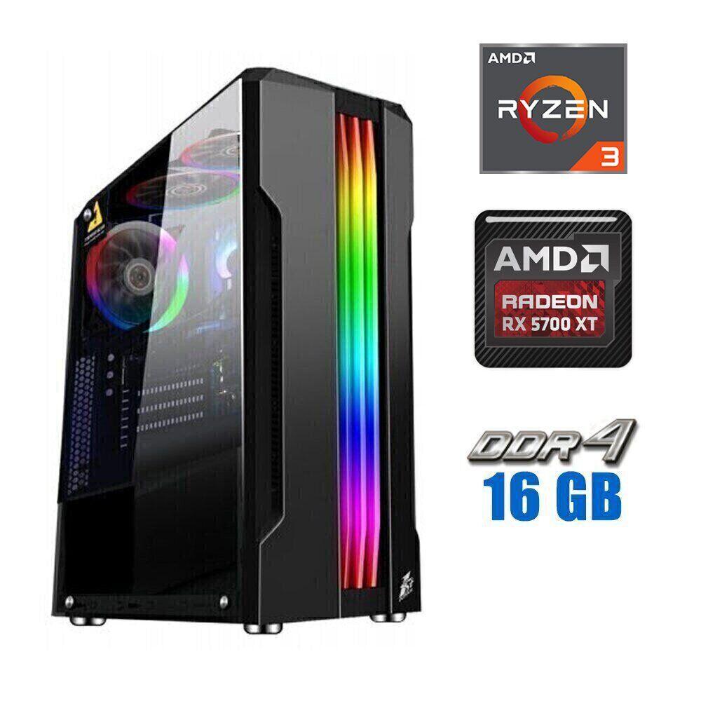 Ігровий ПК MT/ Ryzen 3 4100/ 16 GB RAM/ 480 GB SSD/ Radeon RX 5700 XT 8GB/ 700W
