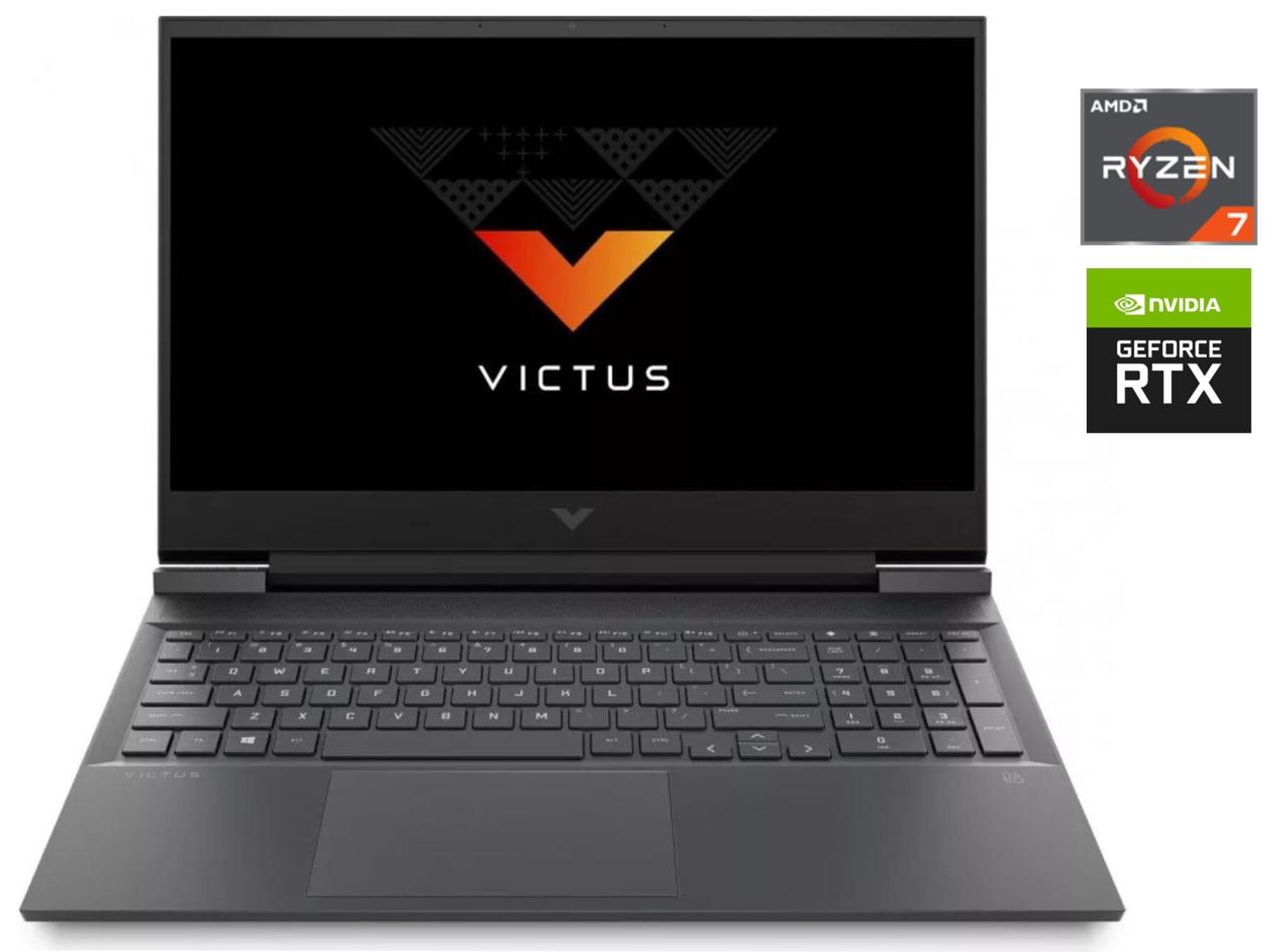 Новий ігровий ноутбук HP Victus 16-e0504nw/ 16.1" 1920x1080/ Ryzen 7 5800H/ 16GB RAM/ 512GB SSD/ RTX 3060 6GB