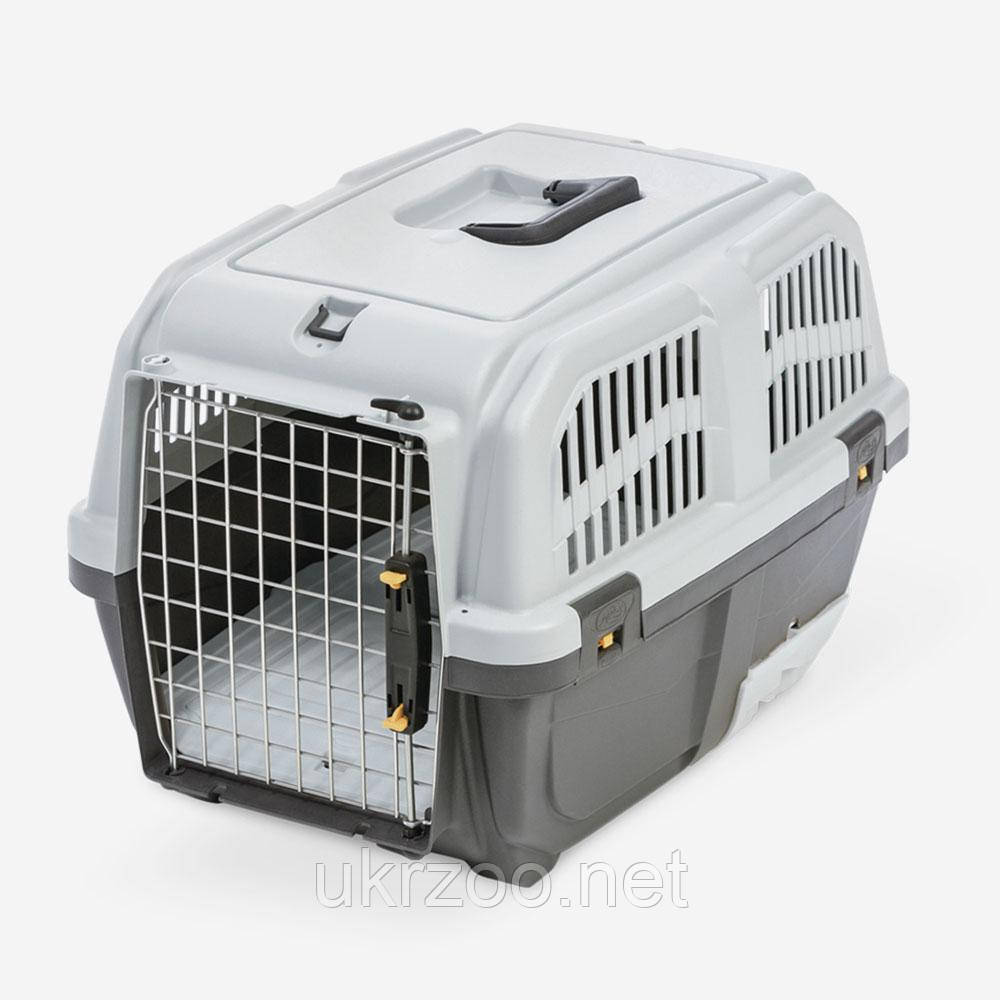 Переноска для котів до 18 кг SKUDO 3 CAT iata 60×40×39 см, фото 1