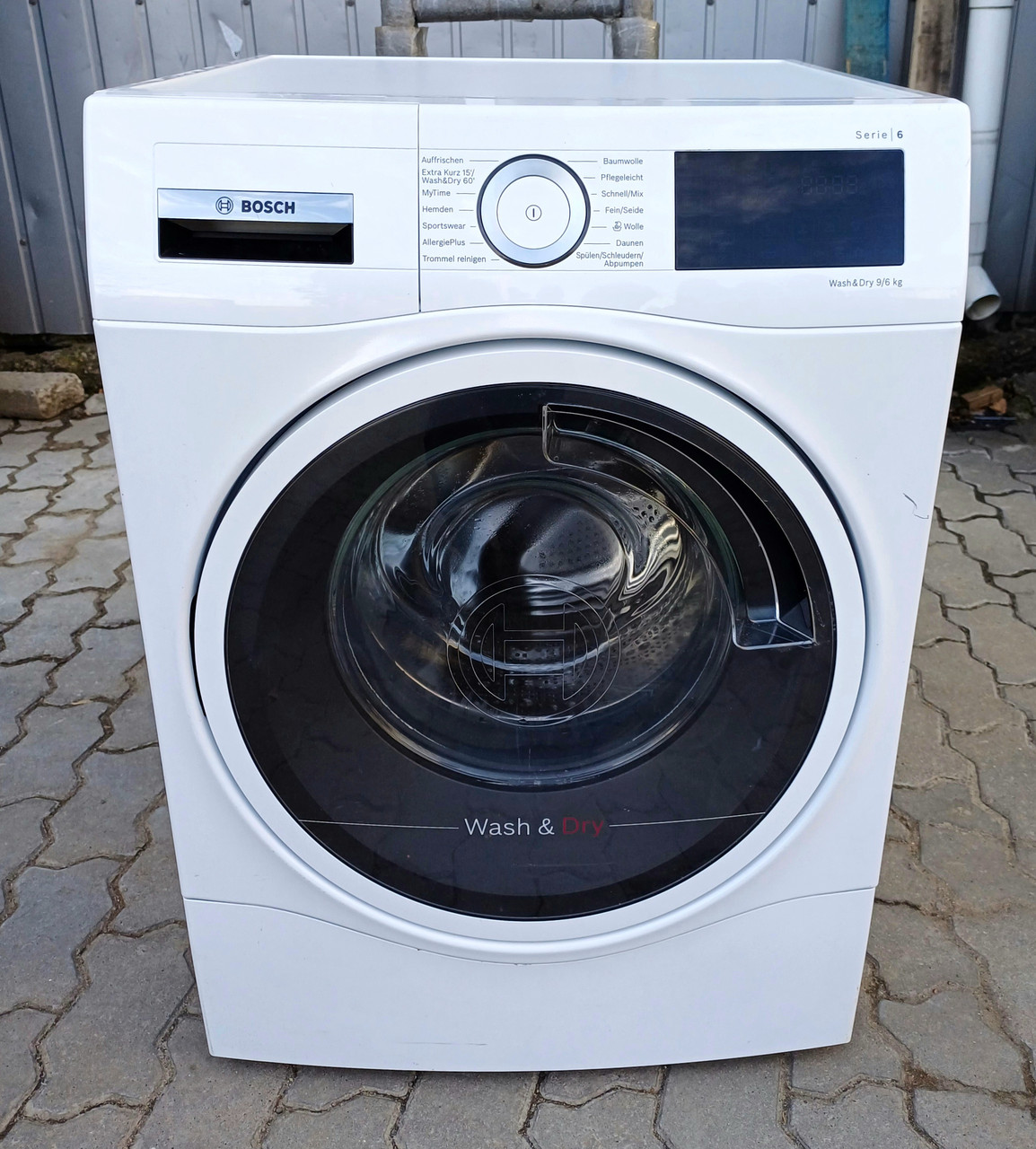 Прально-сушильна машина з парою 3в1 Бош Bosch WDU 28540 9/6кг Germany