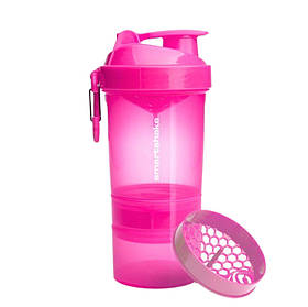 Шейкер спортивний SmartShake Original2GO 600ml Neon Pink