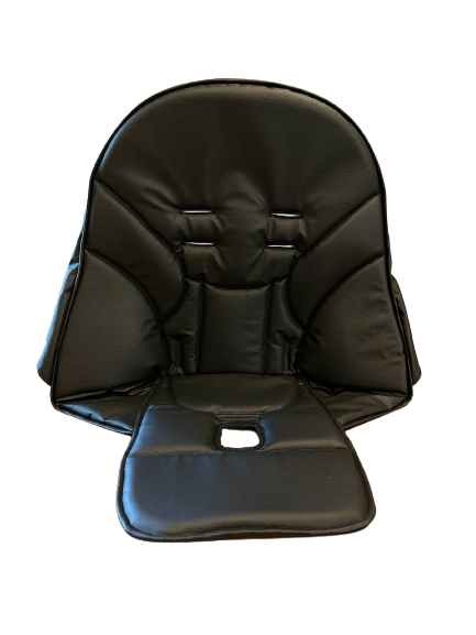 Чохол з еко шкіри до стільчика для годування Peg Perego Siesta Чорний (Ch-ES-4)