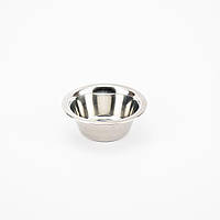 Миска для щенка, собаки, кошки, животных трапецевидная 200 мл Agility 11 см (нержавейка)