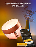 Розумний світлодіодний світильник Philips Hue Iris Bluetooth White and Color колір - Бронза, фото 4