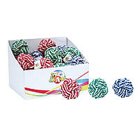 Іграшка для соб. CROCI м'яч канатний, 7,5 см, 12шт / уп (ціна за 1 шт) *