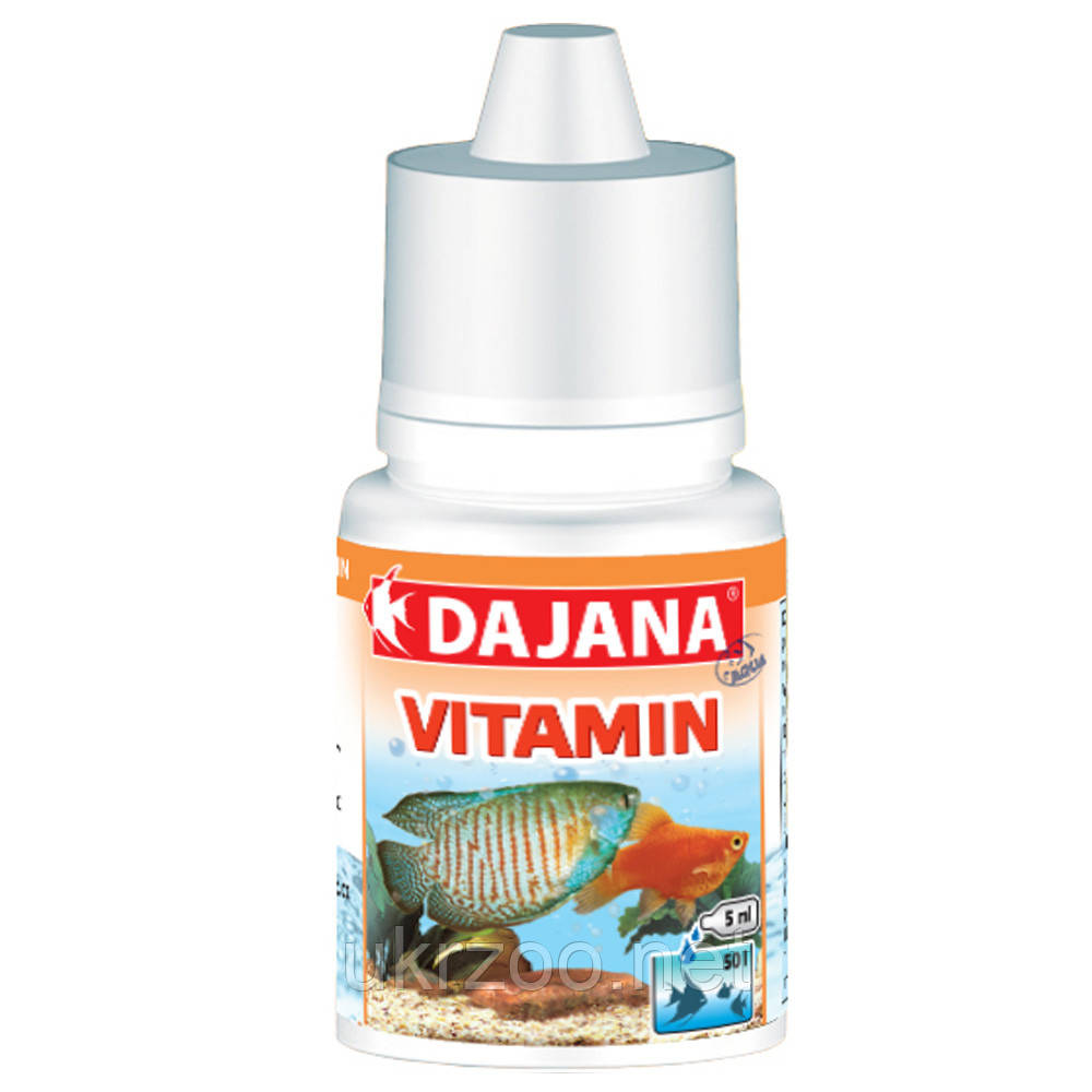 VITAMIN (20мл) Полівітамінний засіб для риб. (25шт/уп)