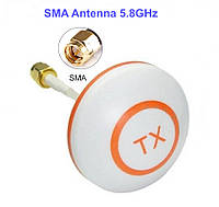 Антенна 5.8 гГц всенаправленная клевер. Для передатчика видеосигнала FPV TX. Разъем SMA. 2.5 dBi
