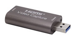 Обладнання відеозахоплення AirBase HD-VC20-60 HDMI TO USB 3.0 Video capture Grey