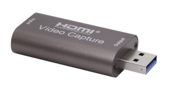 Обладнання відеозахоплення AirBase HD-VC20-60 HDMI TO USB 3.0 Video capture Grey