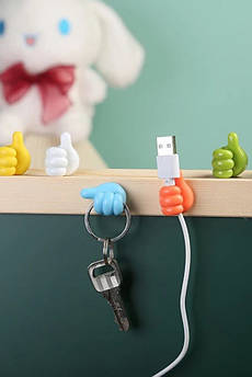 Тримач для проводів та кабелів на робочий стіл 5 шт 167578M