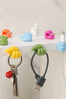 Тримач для проводів та кабелів на робочий стіл 5 шт 167579M