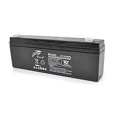 Акумуляторна батарея AGM RITAR RT1223, Black Case, 12 V 2.3 Ah (17 х 35 х 62 (68) Q10