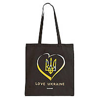 Екошопер BookOpt BK4036 Love Ukraine чорний