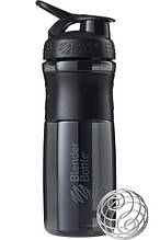 Шейкер спортивний (пляшка) BlenderBottle SportMixer Flip 28oz/820ml Black