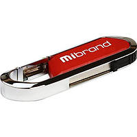 Флеш-накопичувач Mibrand USB 2.0 Aligator 64Gb Dark Red (MI2.0/AL64U7DR)