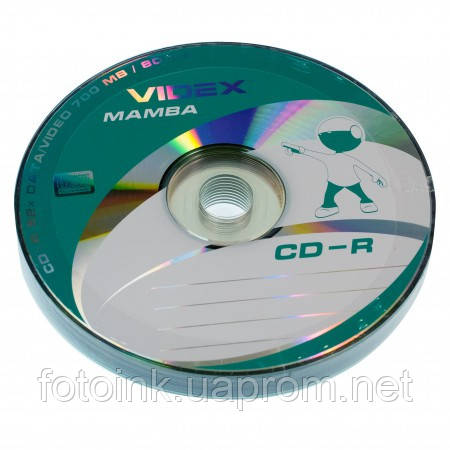 Диски Videx Mamba CD-R 700mb 52x bulk шт, фото 2