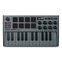 MIDI-клавіатура AKAI MPK Mini MK3 GREY