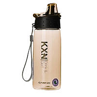 Пляшка для води спортивна CASNO 580 мл KXN-1179 коричнева