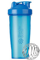 Шейкер спортивный BlenderBottle Classic 28oz/820ml Cyan (ORIGINAL) I'Pro